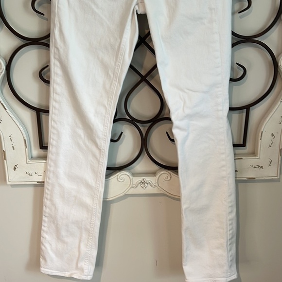 NWOT J. CREW MATCHSTICK SKINNY STRETCH JEANS WHITE SIZE 27/R - Picture 4 of 10